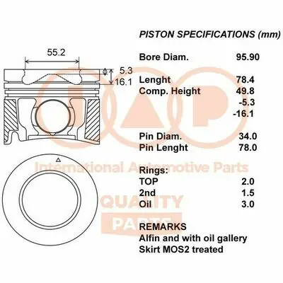 IAP Quality Parts 100-09091 Beste Prijs