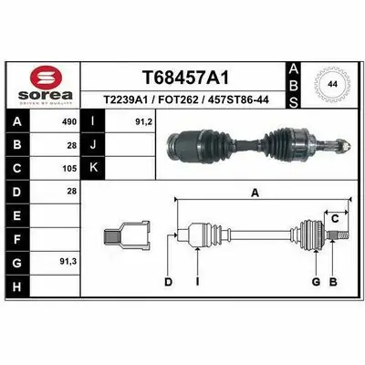 Beperkt Aanbod EAI T68457A1