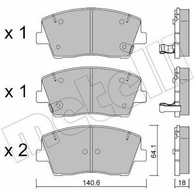 Flitsaanbieding Metelli 22-1168-0