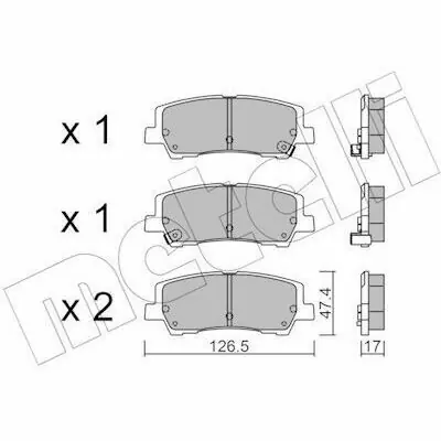 Gecertificeerd Metelli 22-1184-0