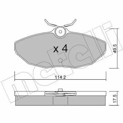 Voordeelprijs Metelli 22-1190-0
